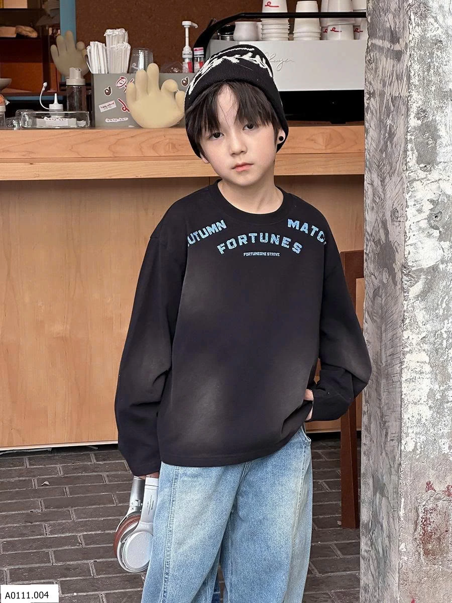 ÁO THUN DÀI TAY AMBB   Giá sỉ Sz 90-150 #109k Sz 160 #118k Sz 170 #127k