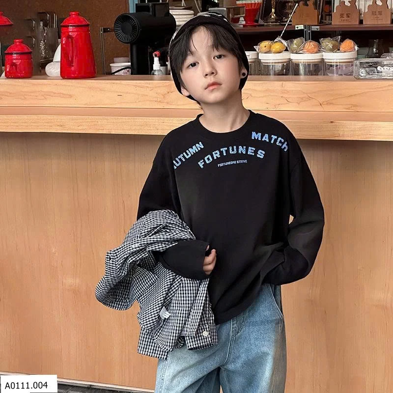 ÁO THUN DÀI TAY AMBB   Giá sỉ Sz 90-150 #109k Sz 160 #118k Sz 170 #127k