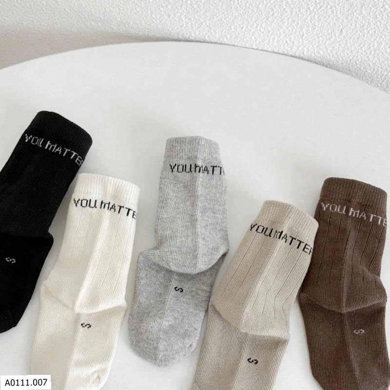 SET 5 ĐÔI TẤT AMBB   Giá sỉ 91k/set