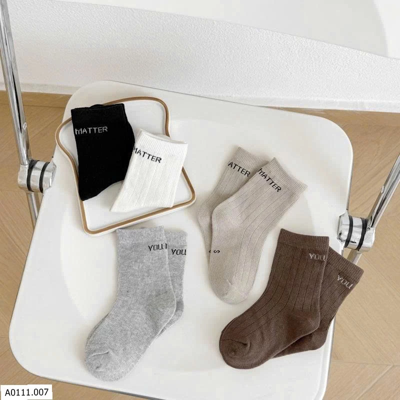 SET 5 ĐÔI TẤT AMBB   Giá sỉ 91k/set