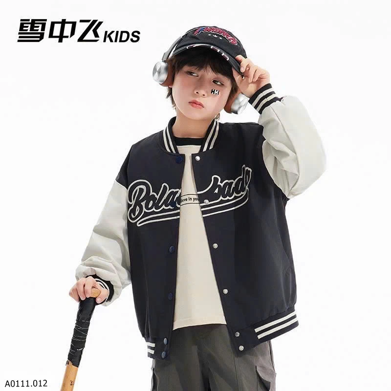 ÁO KHOÁC BOMBER TRẺ EM   Giá sỉ 250k