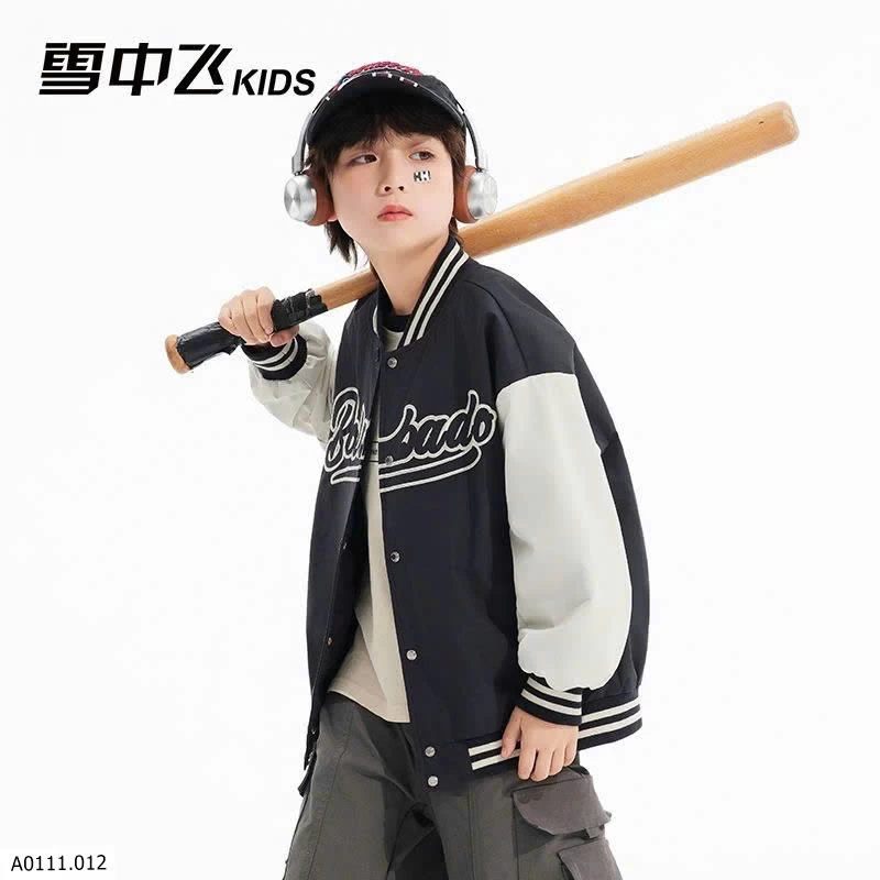 ÁO KHOÁC BOMBER TRẺ EM   Giá sỉ 250k