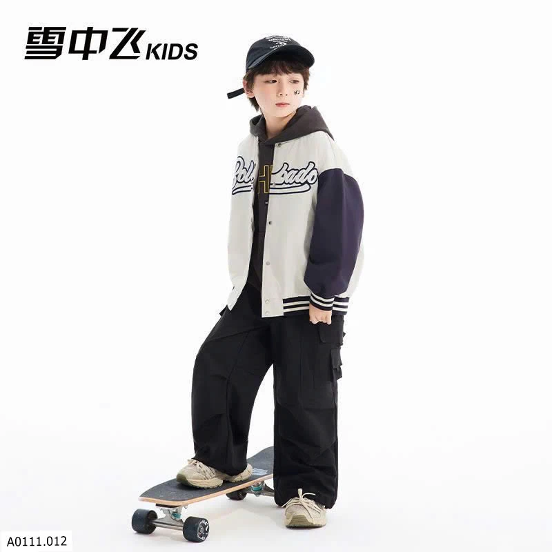 ÁO KHOÁC BOMBER TRẺ EM   Giá sỉ 250k