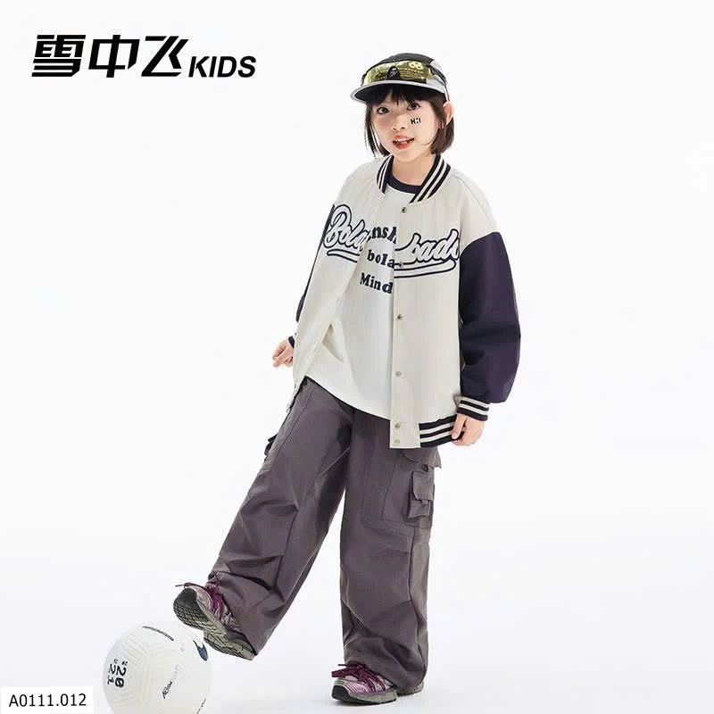 ÁO KHOÁC BOMBER TRẺ EM   Giá sỉ 250k