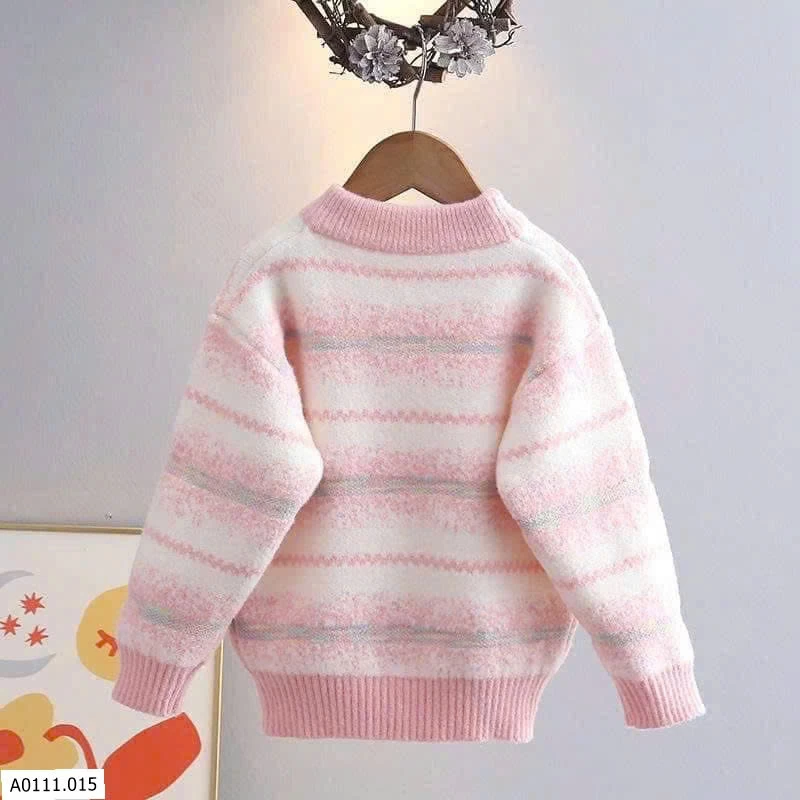 ÁO LEN XINH CHO BÉ GÁI  Giá sỉ 120k
