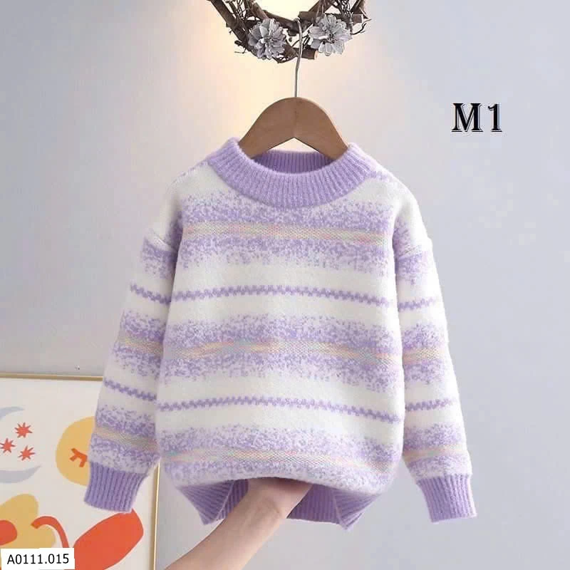 ÁO LEN XINH CHO BÉ GÁI  Giá sỉ 120k
