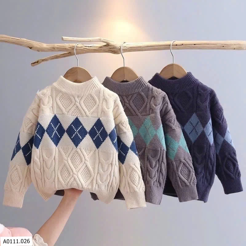 ÁO LEN BÉ TRAI   Giá sỉ 125k