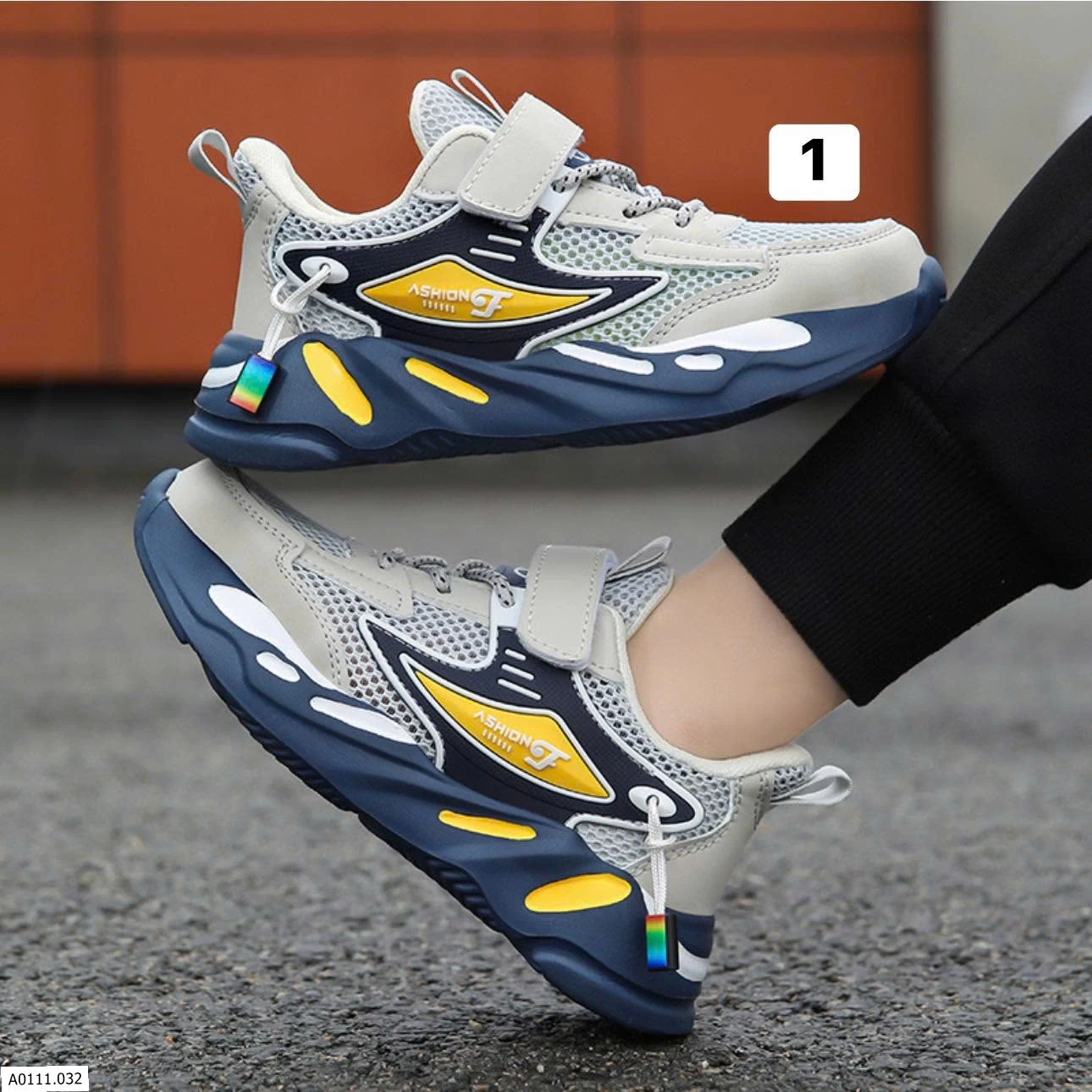 GIÀY THỂ THAO BÉ TRAI FASHION   Giá sỉ 147k