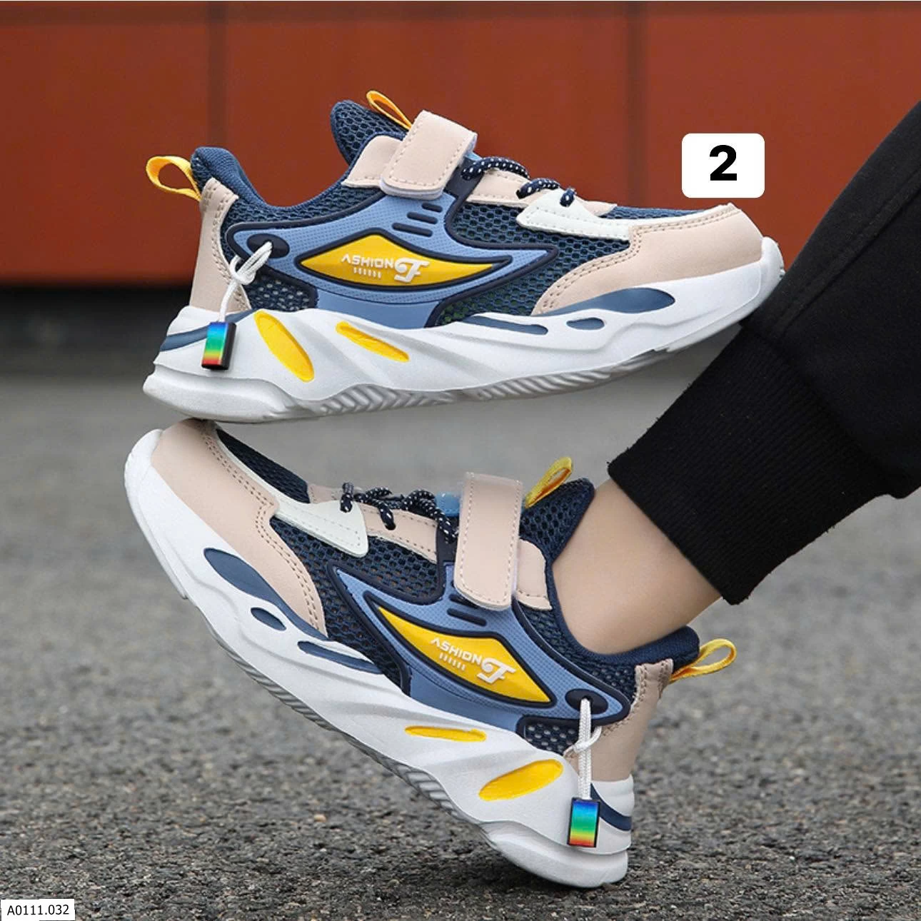 GIÀY THỂ THAO BÉ TRAI FASHION   Giá sỉ 147k