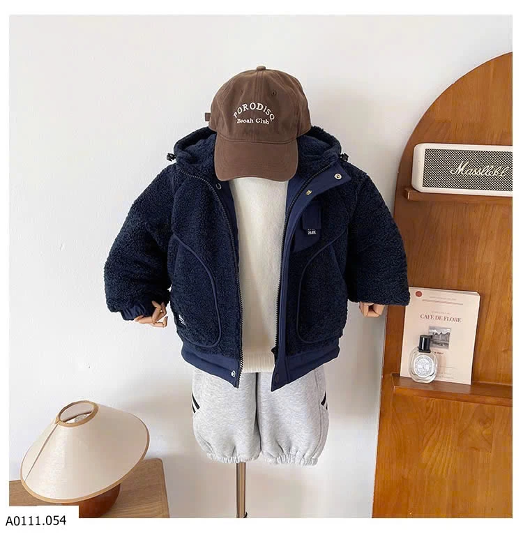 ÁO KHOÁC LÔNG CỪU CHO BÉ   Giá sỉ 380k