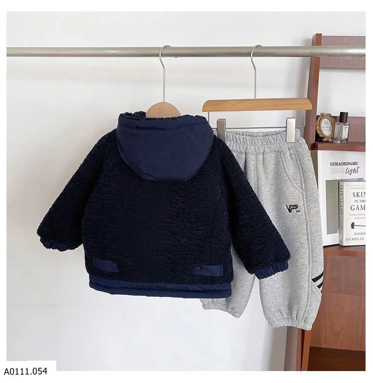 ÁO KHOÁC LÔNG CỪU CHO BÉ   Giá sỉ 380k