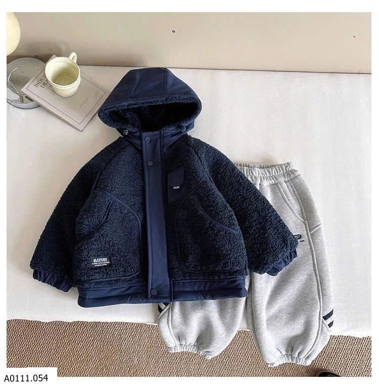 ÁO KHOÁC LÔNG CỪU CHO BÉ   Giá sỉ 380k