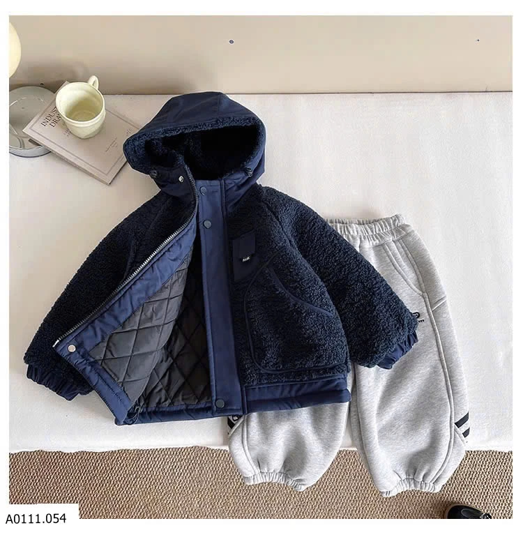 ÁO KHOÁC LÔNG CỪU CHO BÉ   Giá sỉ 380k