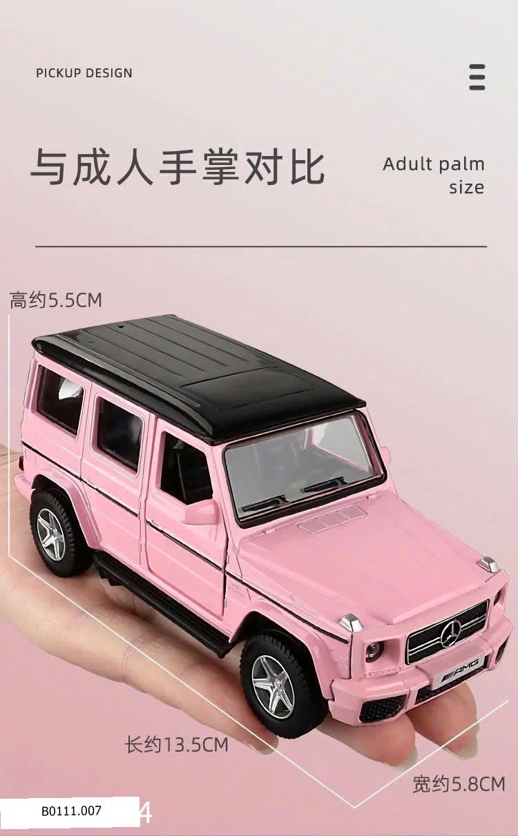 Mô hình oto G63  Giá sỉ 55k