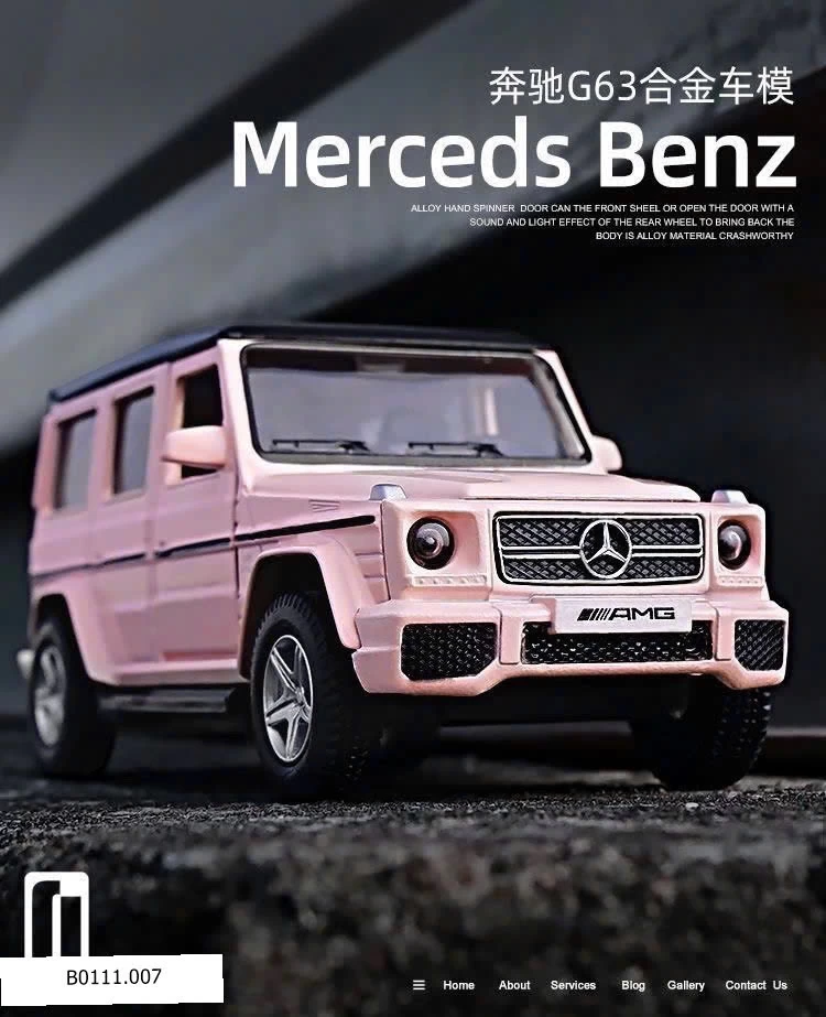Mô hình oto G63  Giá sỉ 55k