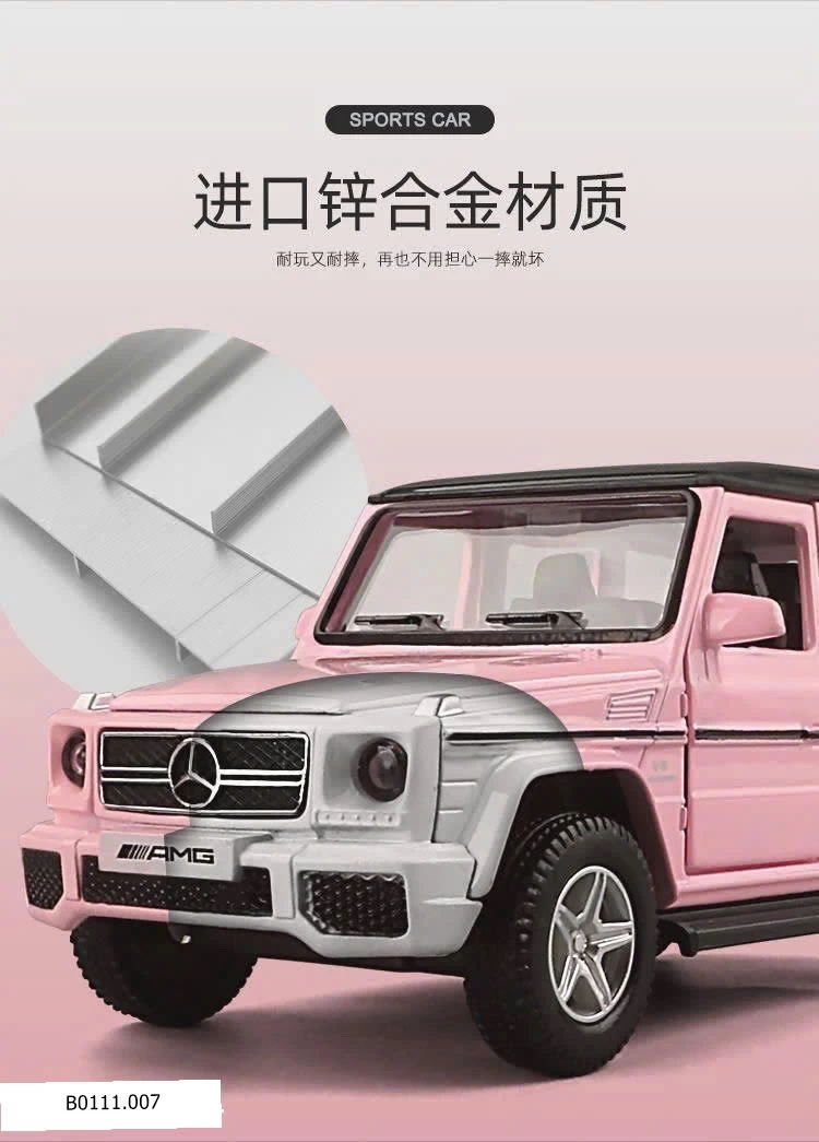 Mô hình oto G63  Giá sỉ 55k