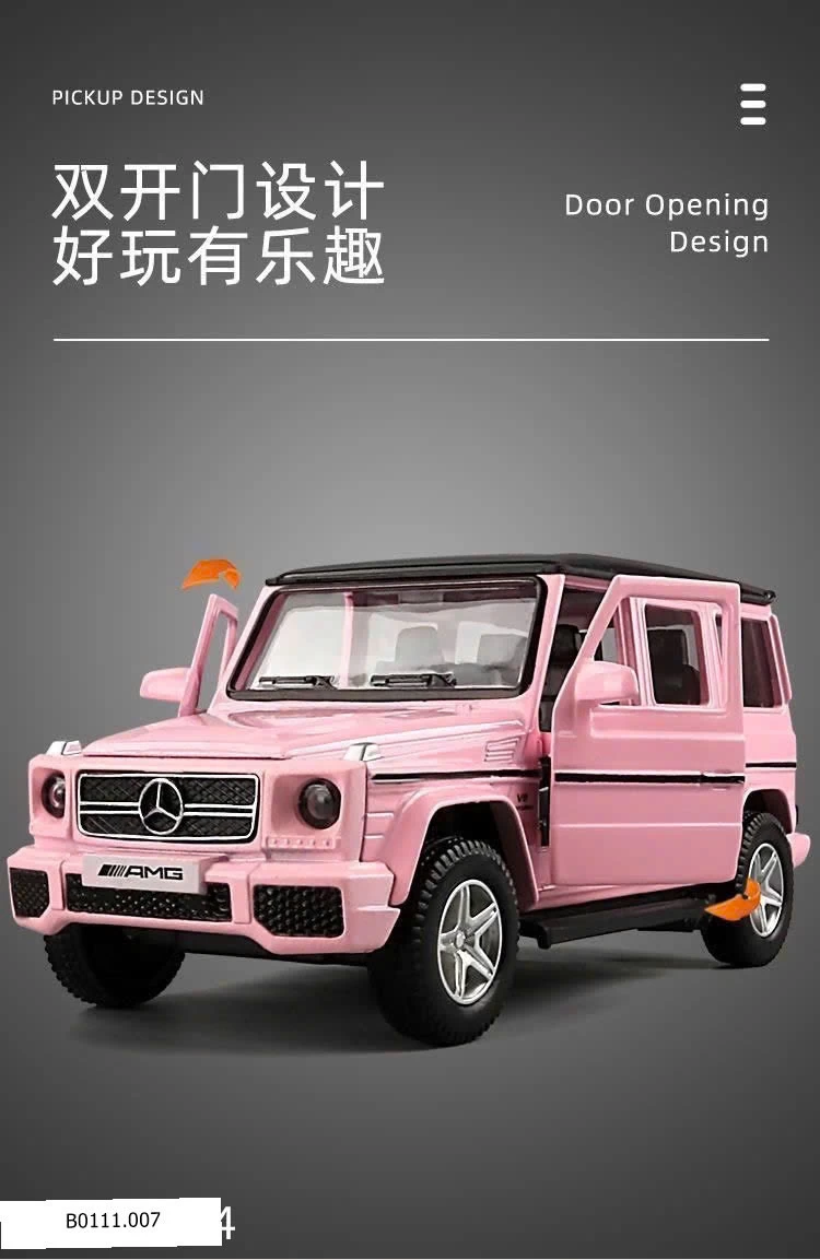 Mô hình oto G63  Giá sỉ 55k