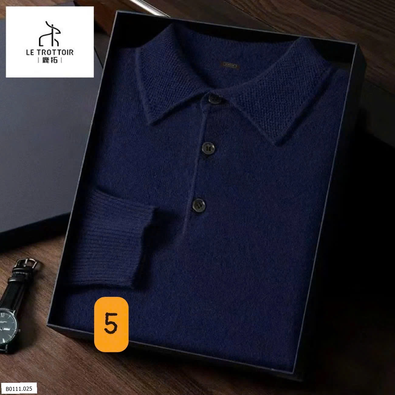 ÁO POLO LEN NAM LE TROTTOIR   Giá sỉ 213k