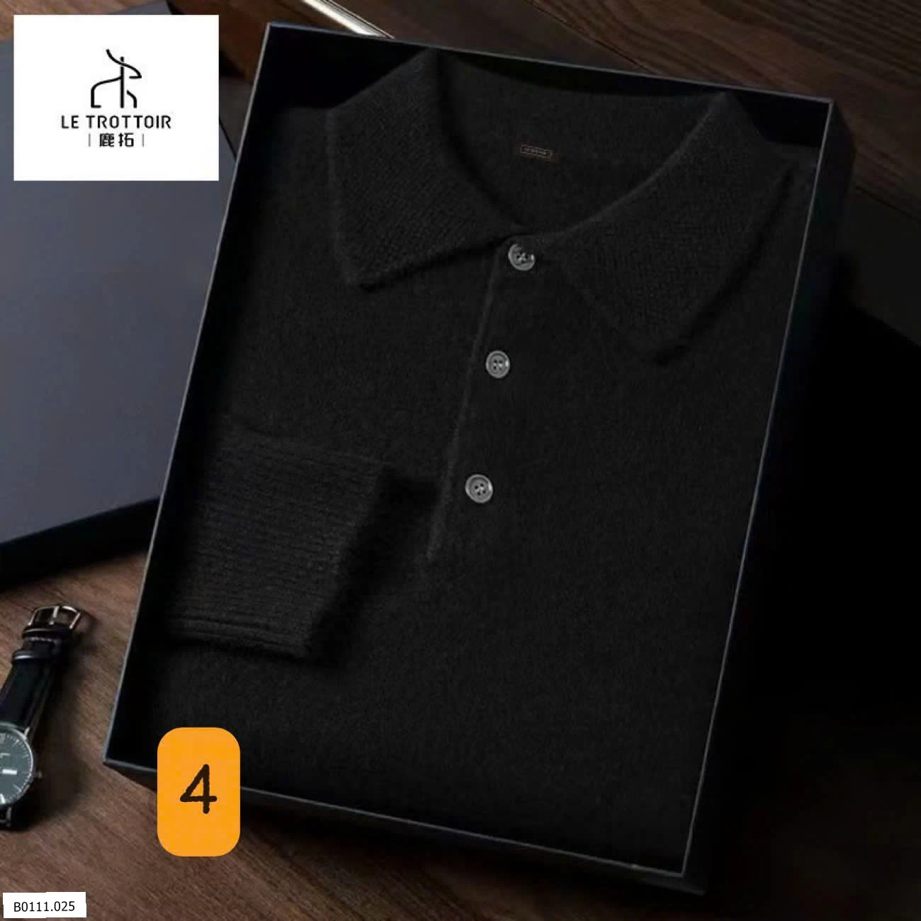 ÁO POLO LEN NAM LE TROTTOIR   Giá sỉ 213k