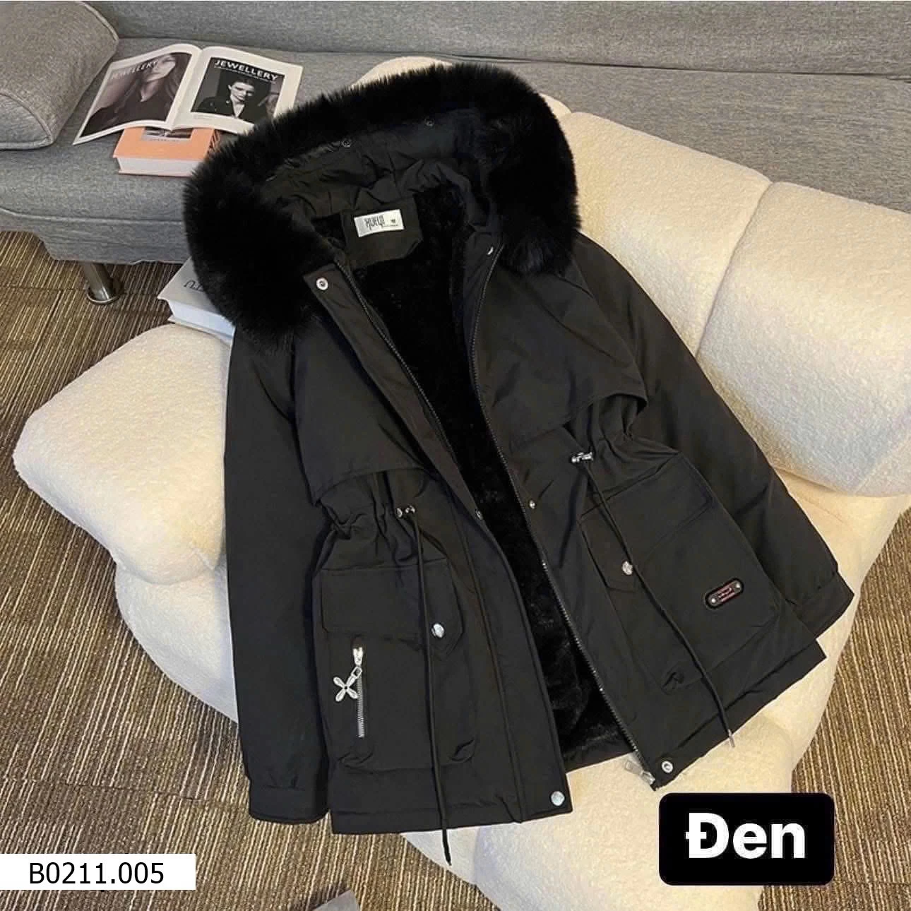 Áo PARKA LÓT LÔNG   Giá sỉ 310k