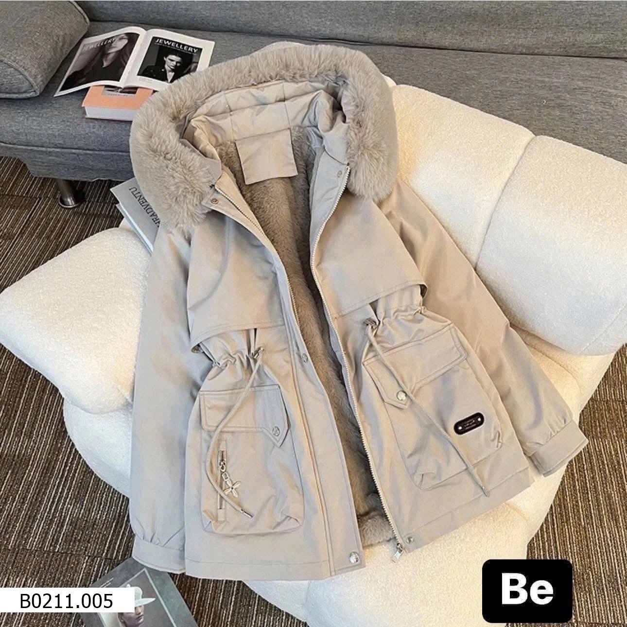 Áo PARKA LÓT LÔNG   Giá sỉ 310k