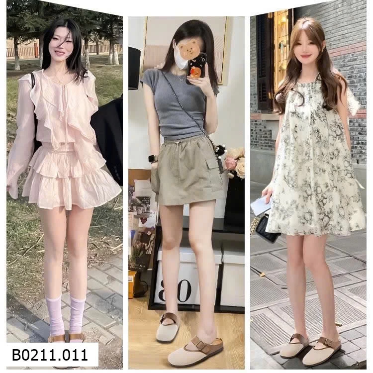 DÉP MULE WARRIOR PHỐI KHÓA KIM LOẠI   Giá sỉ 225k