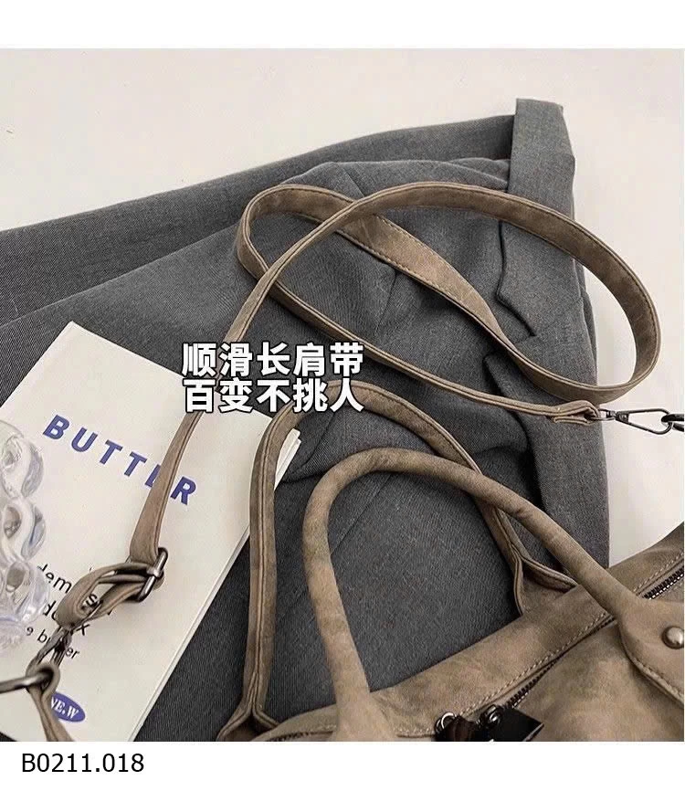 TÚI XÁCH MÀU TRƠN FORM TO CỔ ĐIỂN   Giá sỉ 175k
