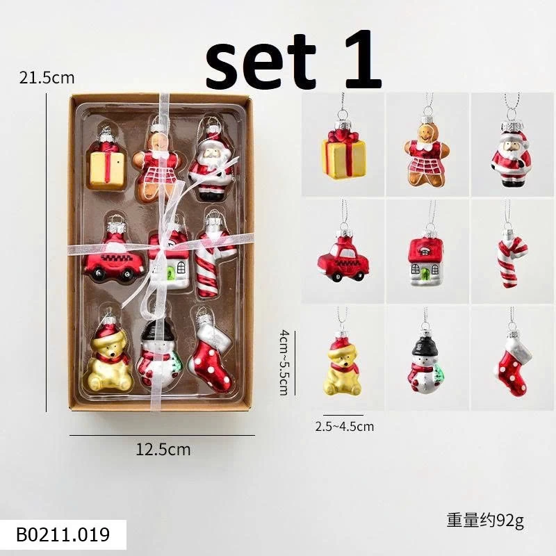 SET CHARM TREO CÂY THÔNG NOEL  Giá sỉ 135k/s