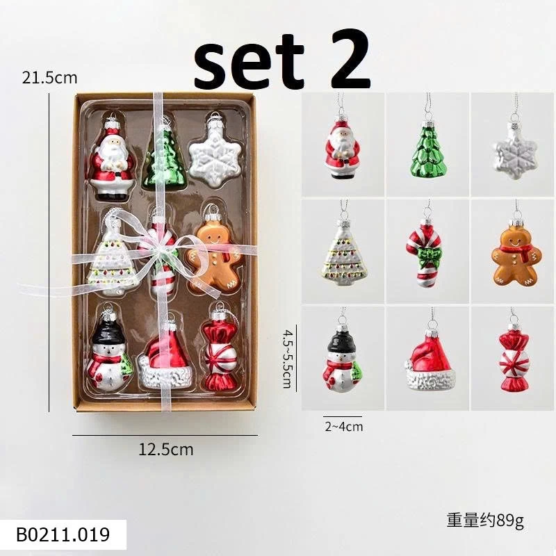 SET CHARM TREO CÂY THÔNG NOEL  Giá sỉ 135k/s