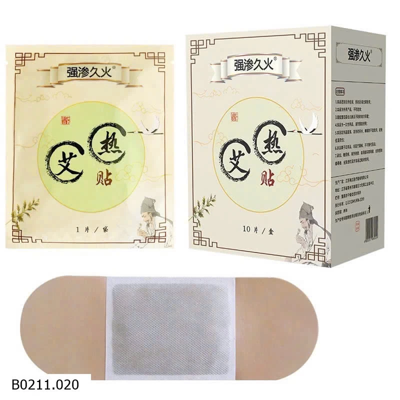 MIẾNG DÁN TOẢ NHIỆT NGẢI CỨU  Giá sỉ 75k/set 20m