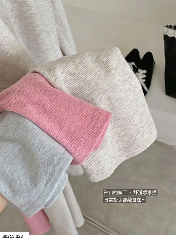 BỘ PIJAMA DÀI CỔ BÈO NỮ  Giá sỉ 240