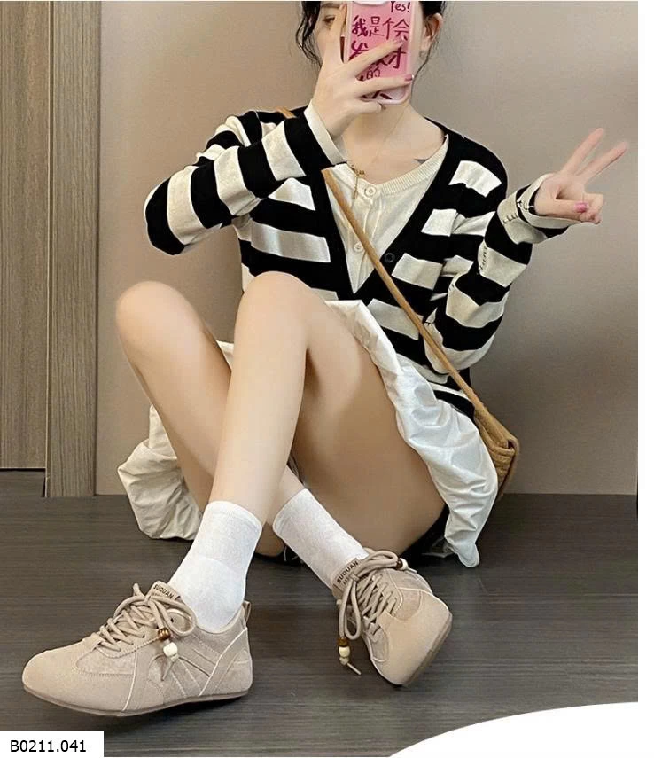 GIÀY DA LỘN PHONG CÁCH CỔ ĐIỂN   Giá sỉ 145k