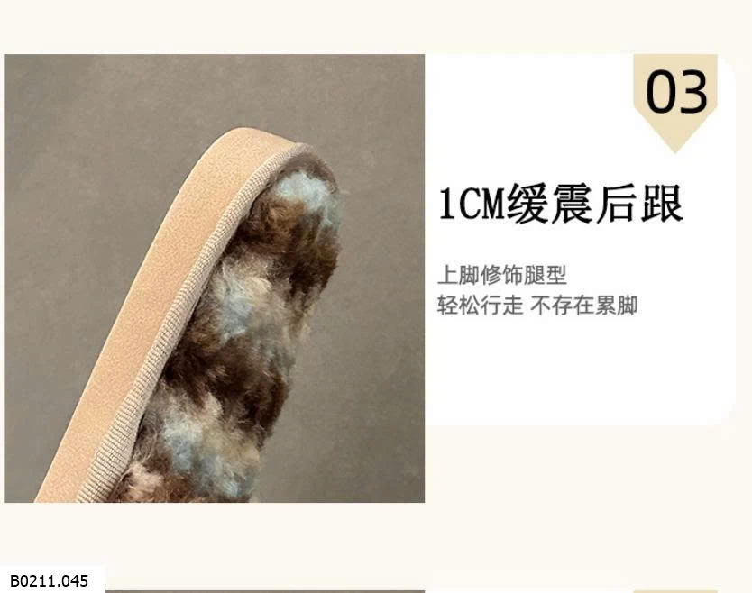 DÉP LÔNG GẤU CHO NỮ  Giá sỉ 121k