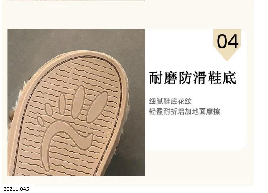DÉP LÔNG GẤU CHO NỮ  Giá sỉ 121k