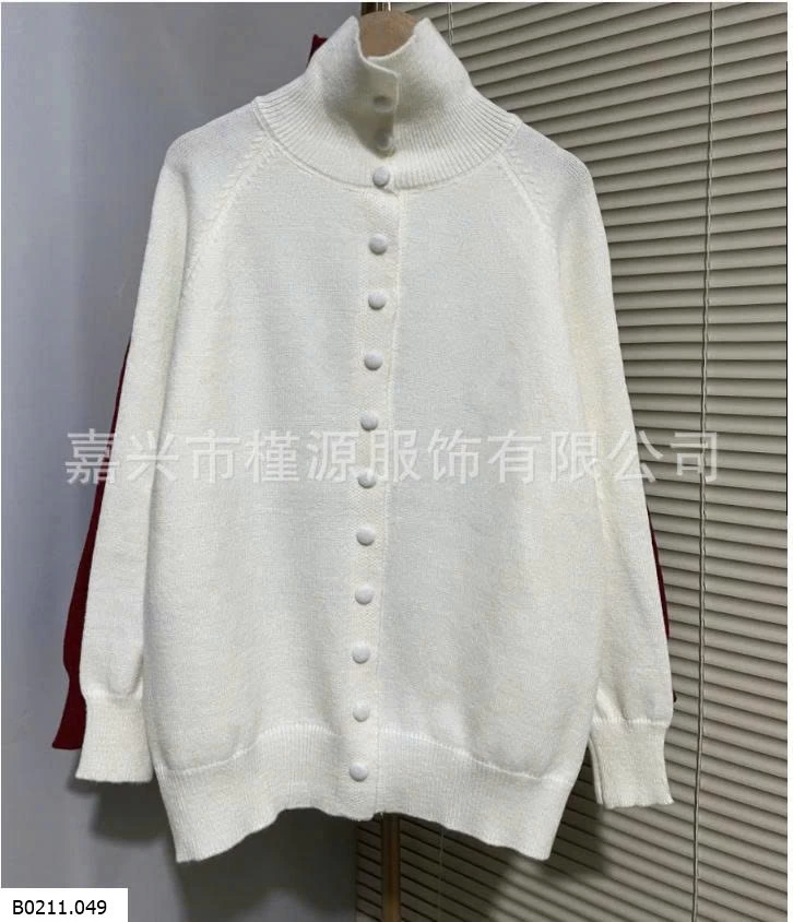 CARDIGAN CỔ CAO DÁNG RỘNG  Giá sỉ 140k