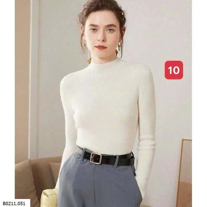 ÁO LEN CAO CỔ NỮ   Giá sỉ 82k