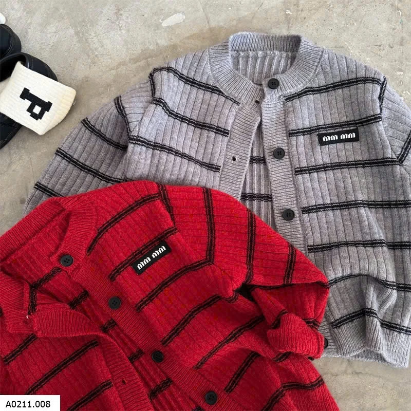 ÁO CARDIGAN GÂN TO MMY 6007  Giá sỉ 136k