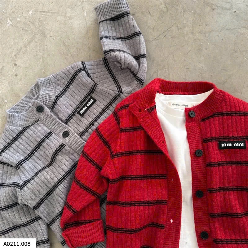 ÁO CARDIGAN GÂN TO MMY 6007  Giá sỉ 136k