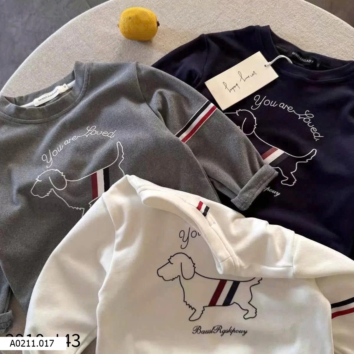 ÁO THUN NỈ NHUNG Ningli   Giá sỉ 100k