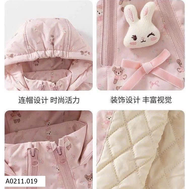ÁO KHOÁC THỎ   Giá sỉ 170k