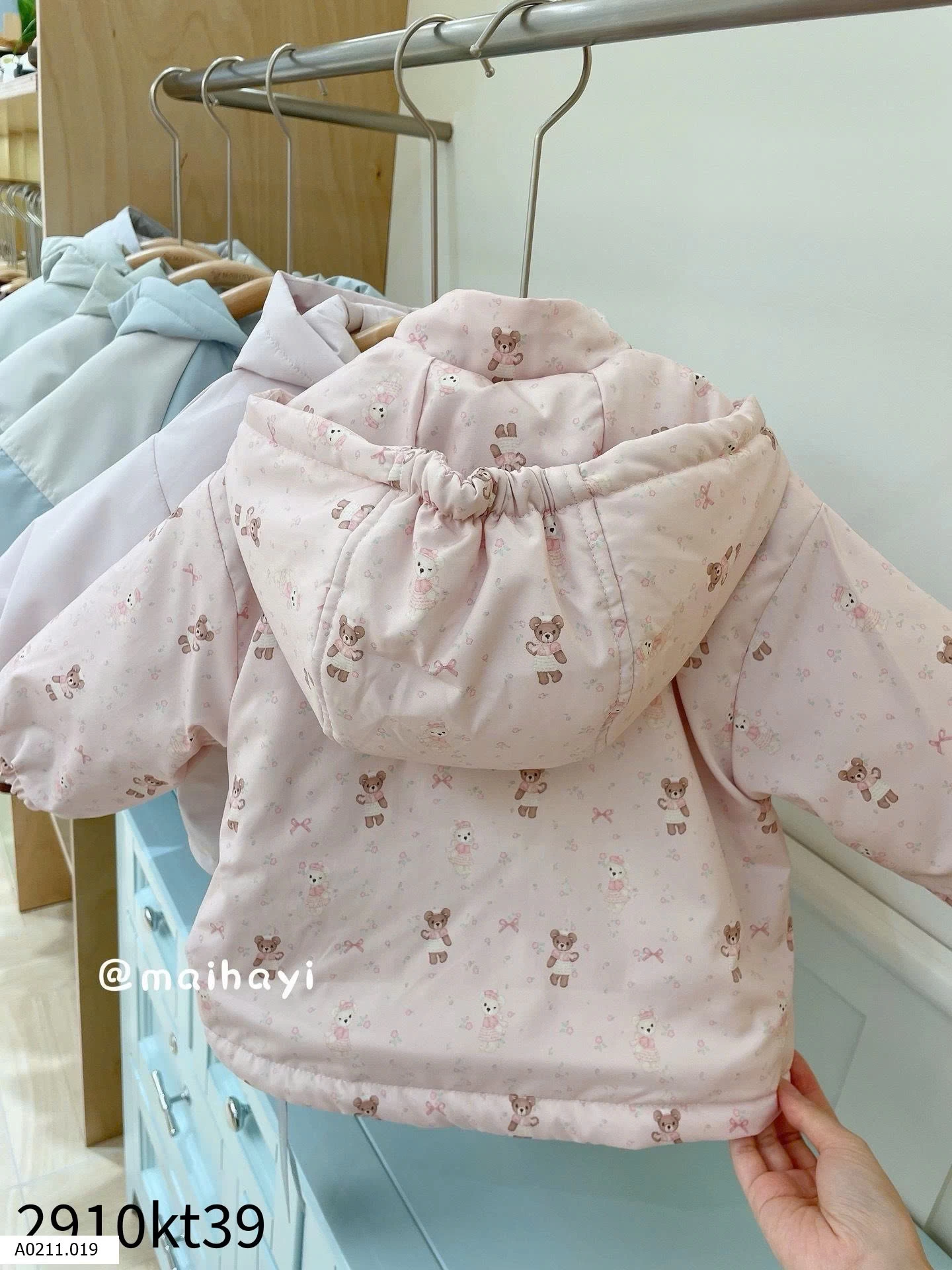 ÁO KHOÁC THỎ   Giá sỉ 170k