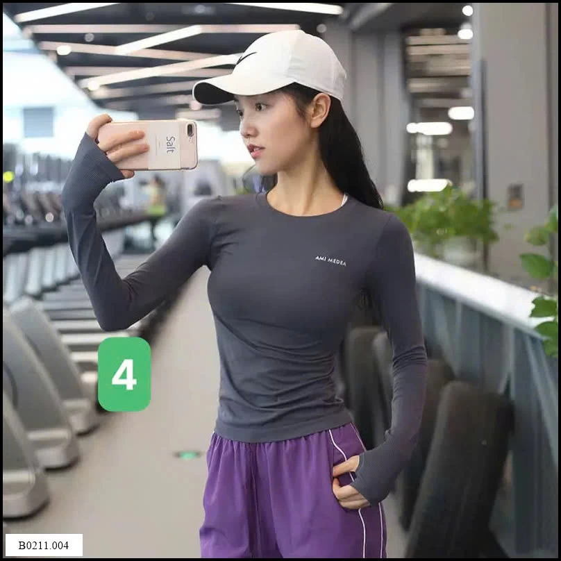 ÁO TẬP DÀI TAY CHO NỮ  Giá sỉ 171k