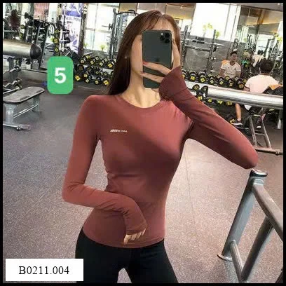 ÁO TẬP DÀI TAY CHO NỮ  Giá sỉ 171k