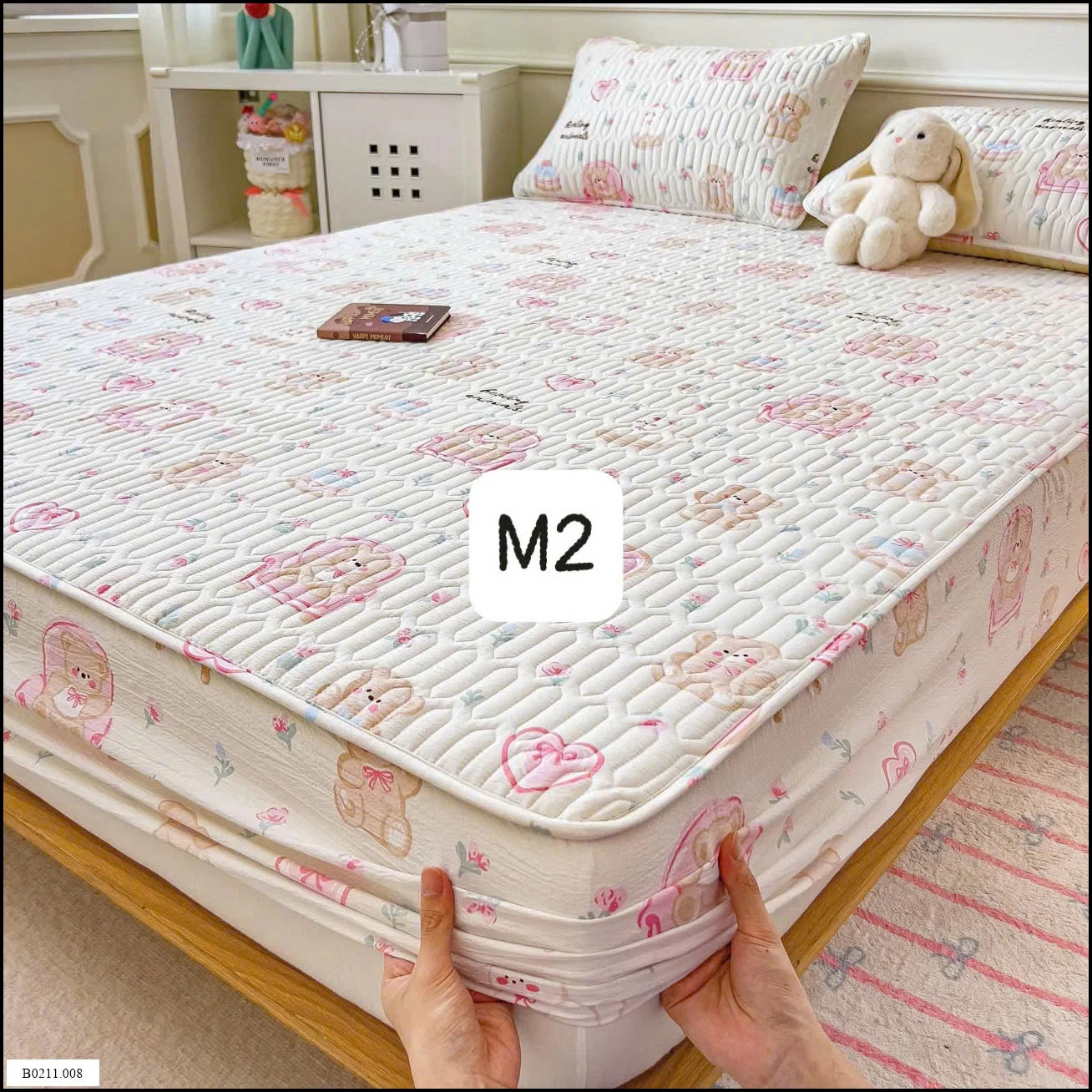 GA TRẢI GIƯỜNG TRẦN BÔNG  Giá sỉ 150*200: 215k 180*200: 245k 200*230: 275k