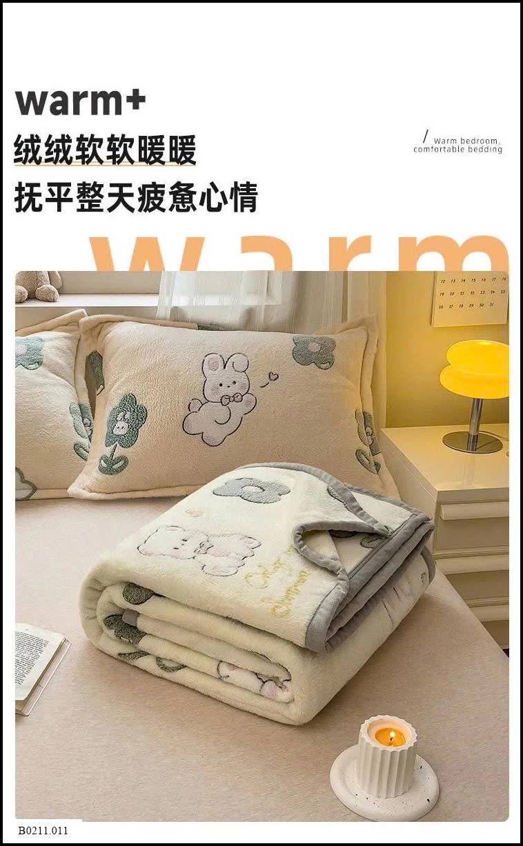 CHĂN LÔNG NANJIREN  Giá sỉ 143k