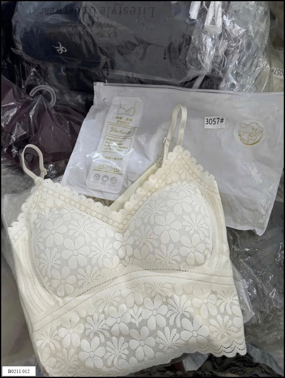 Áo hai dây ren cổ chữ V  Giá sỉ 65k/1c