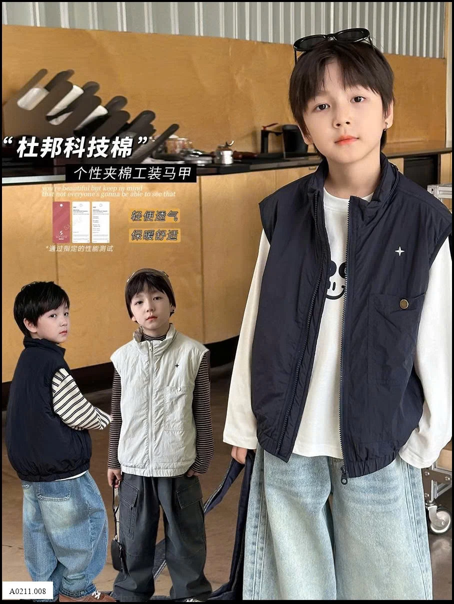 ÁO GILE CHO BÉ AMBB   Giá sỉ 176ka