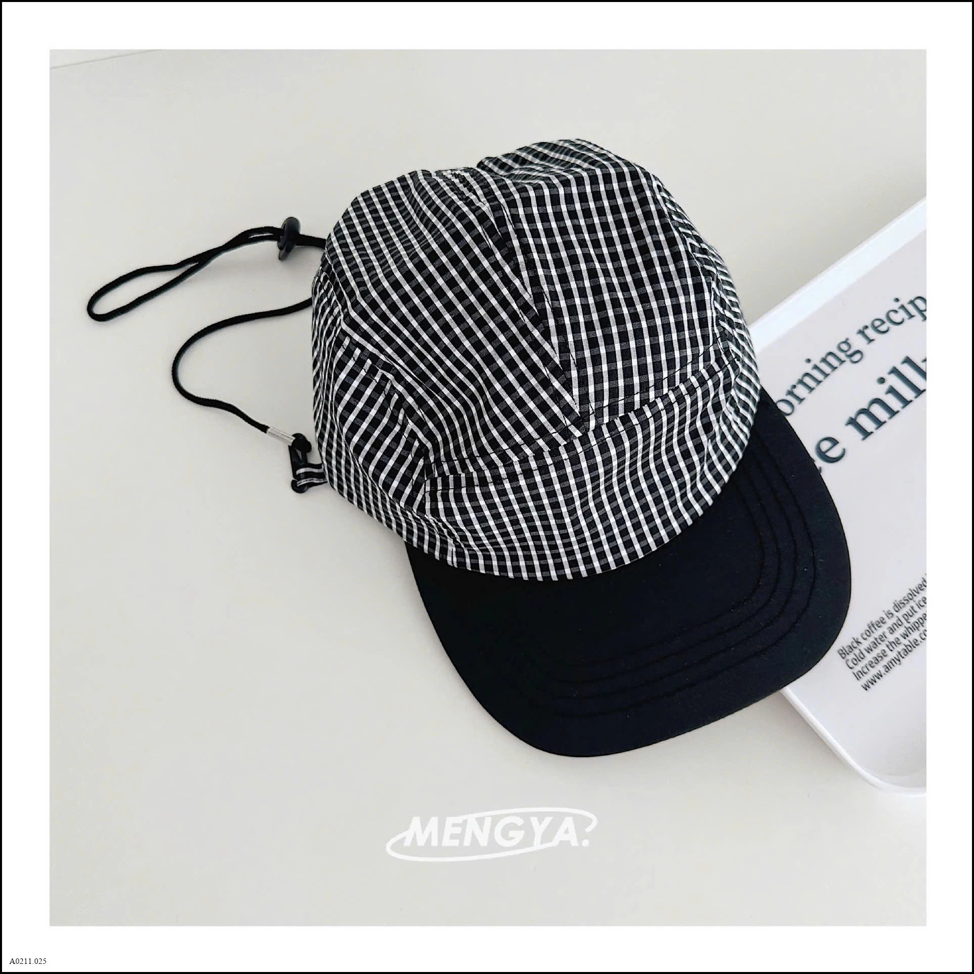 MŨ KẾT CARO TÁN RỘNG  Giá sỉ 79k