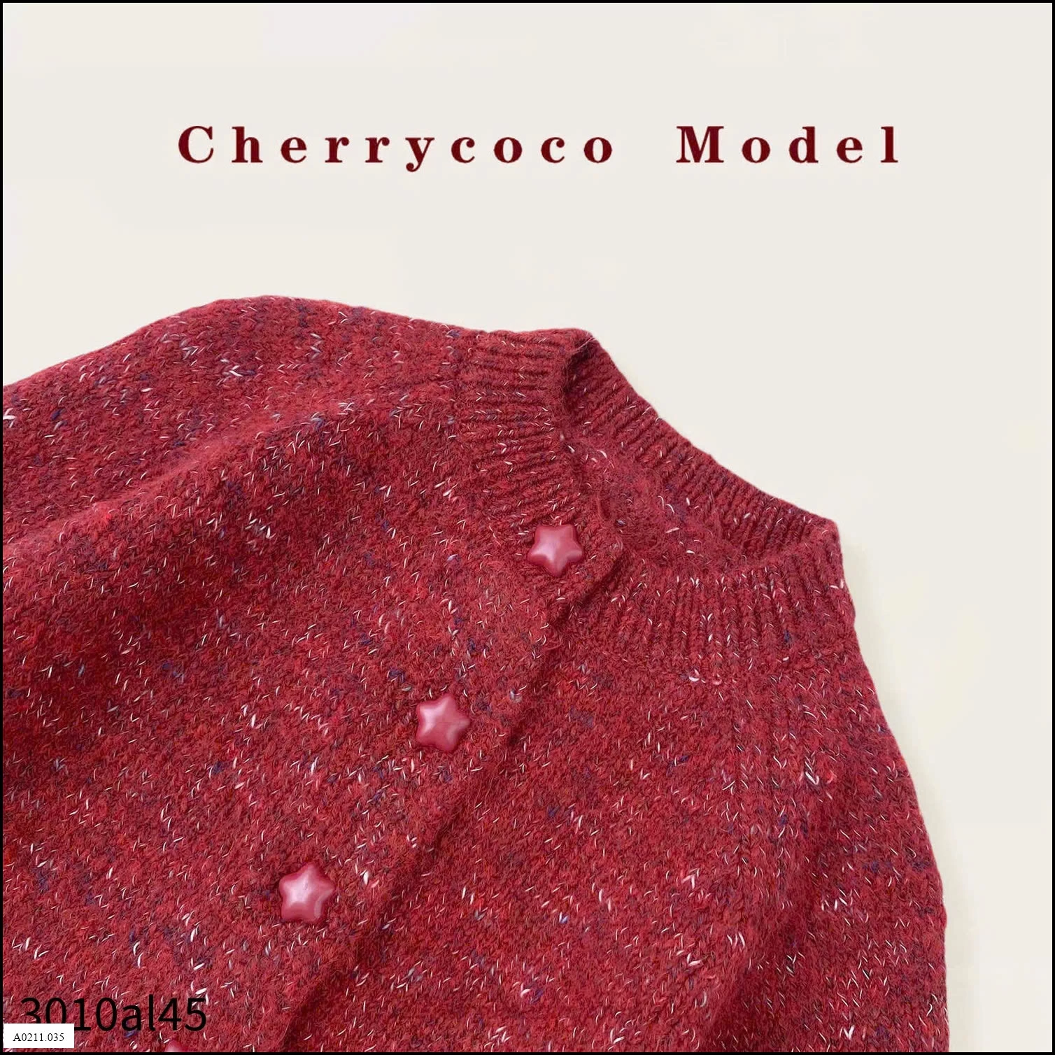 ÁO LEN VIỀN CARO HÃNG CHERRYCOCO CHO BÉ  Giá sỉ 220k