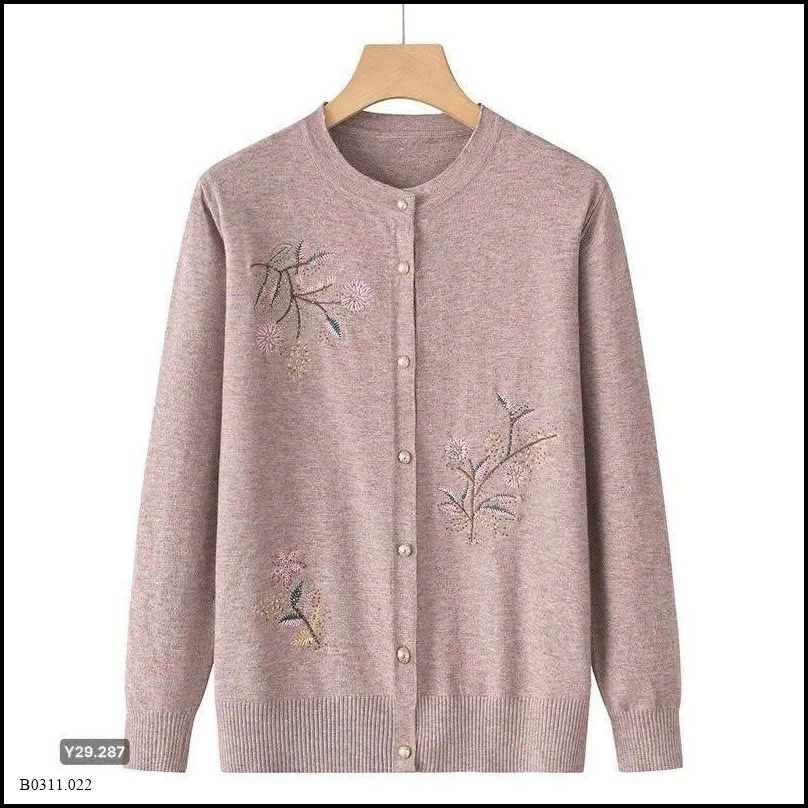 ÁO KHOÁC LEN TRUNG NIÊN CHO BÀ CHO MẸ  Giá sỉ 130k